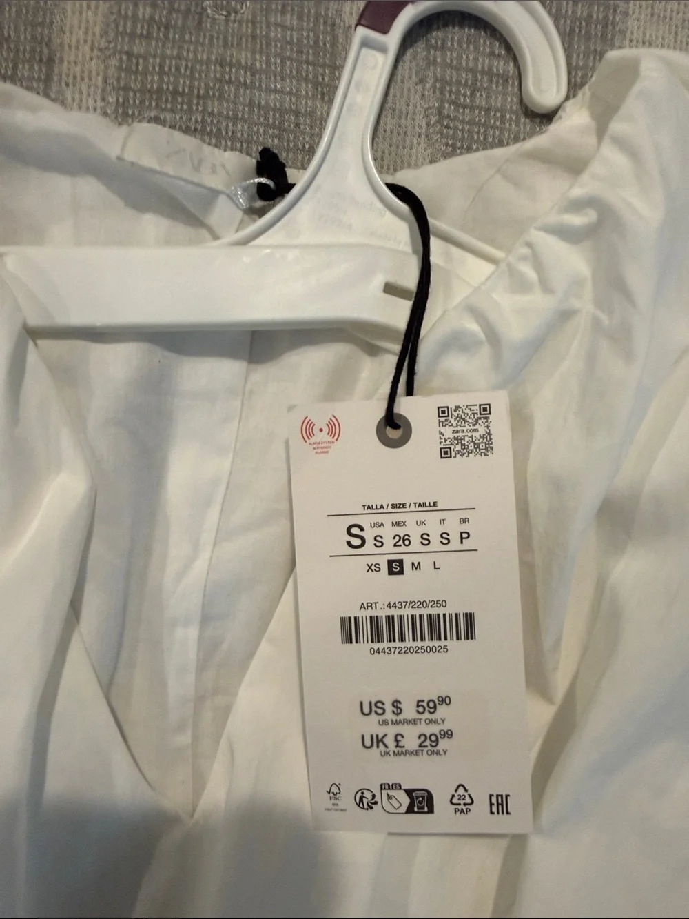 White Women's Puff Sleeve Blouse - Unbranded - Brand New